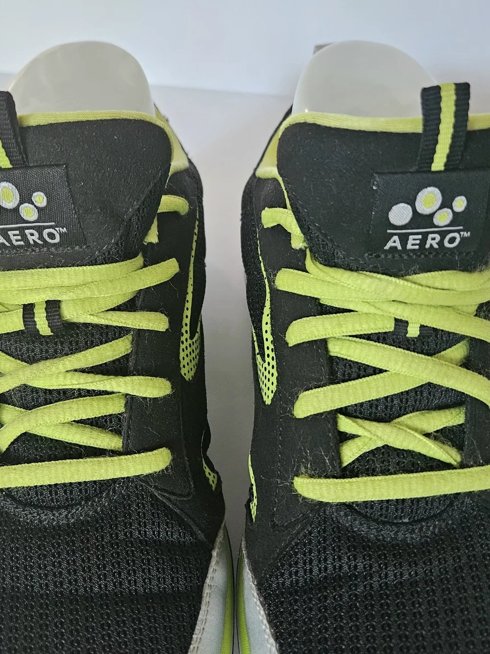 ​ABEO Aero Ankaa Women's Size 9 Black Lime Green Athletic Running Shoes Vibram